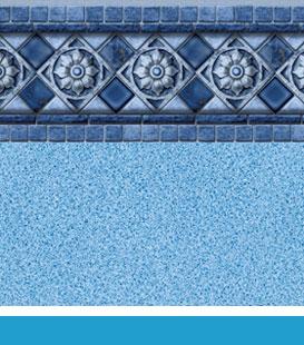 Florentine Blue Crystal pool liner image
